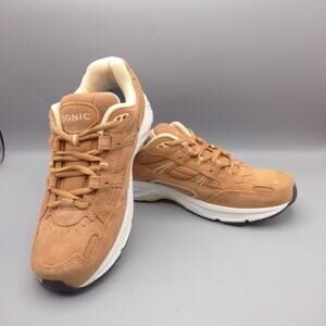 Vionic Orange Womens 23 Walk Suede Performance Walking Shoes Sneakers 8M